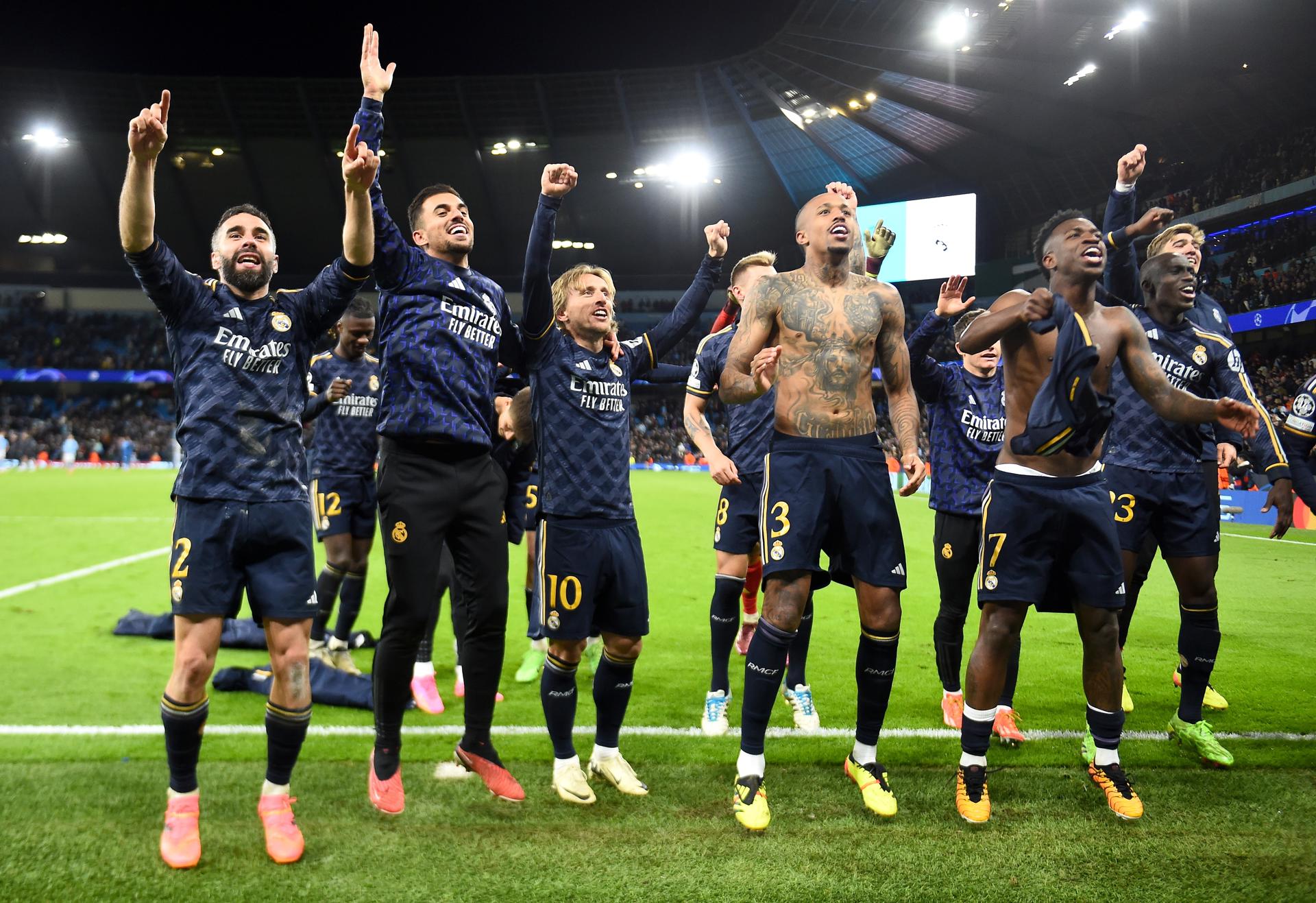 Real Madrid registró otra noche mágica y épica de Champions