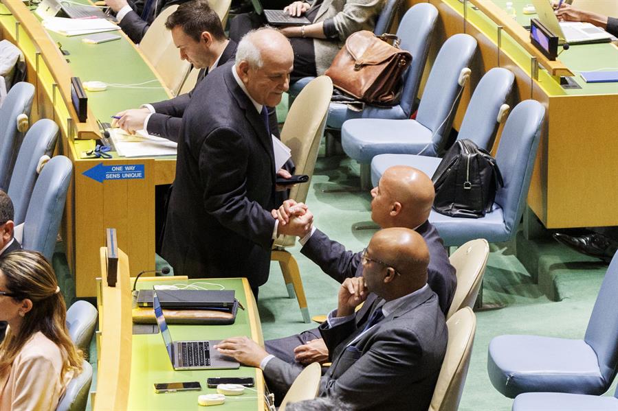 143 Estados pidieron la integración plena de Palestina en la ONU