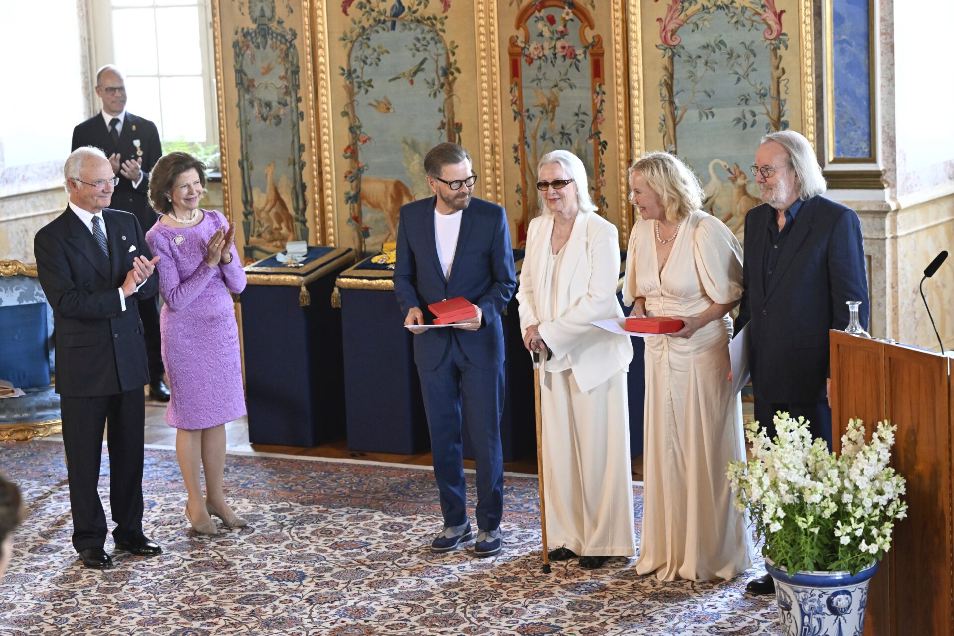 ABBA recibió la Real Orden de Vasa por su exitosa carrera