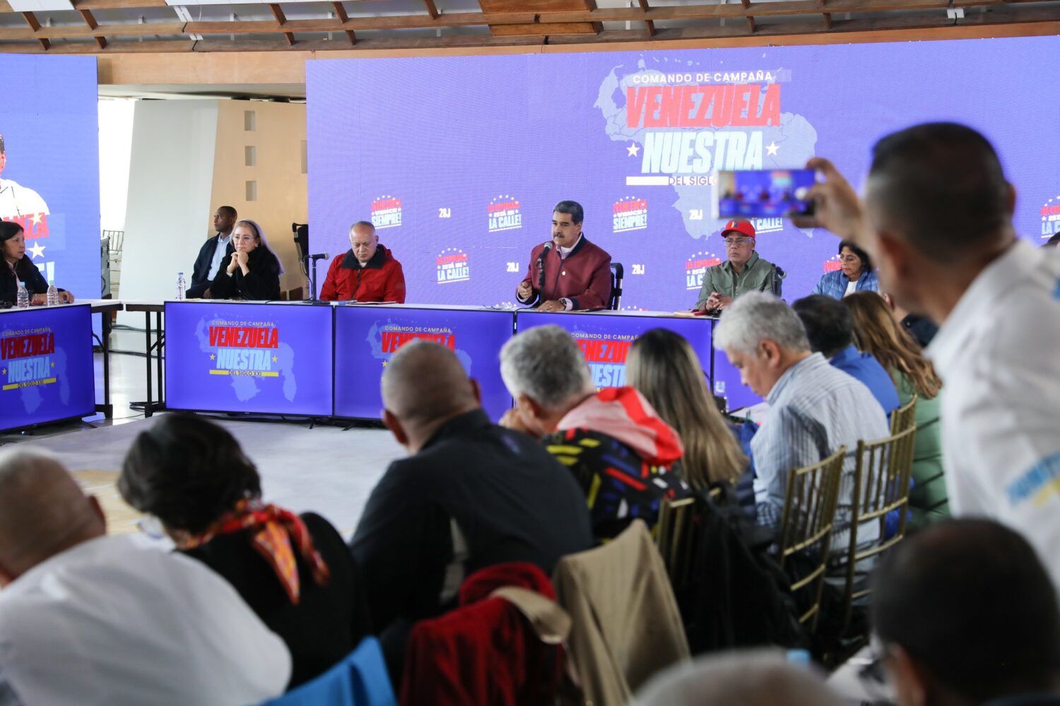 Maduro nombró a Jorge Rodríguez jefe del comando de campaña «Venezuela Nuestra»