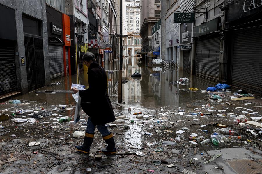 Médicos Sin Fronteras monitorea las inundaciones en el sur de Brasil