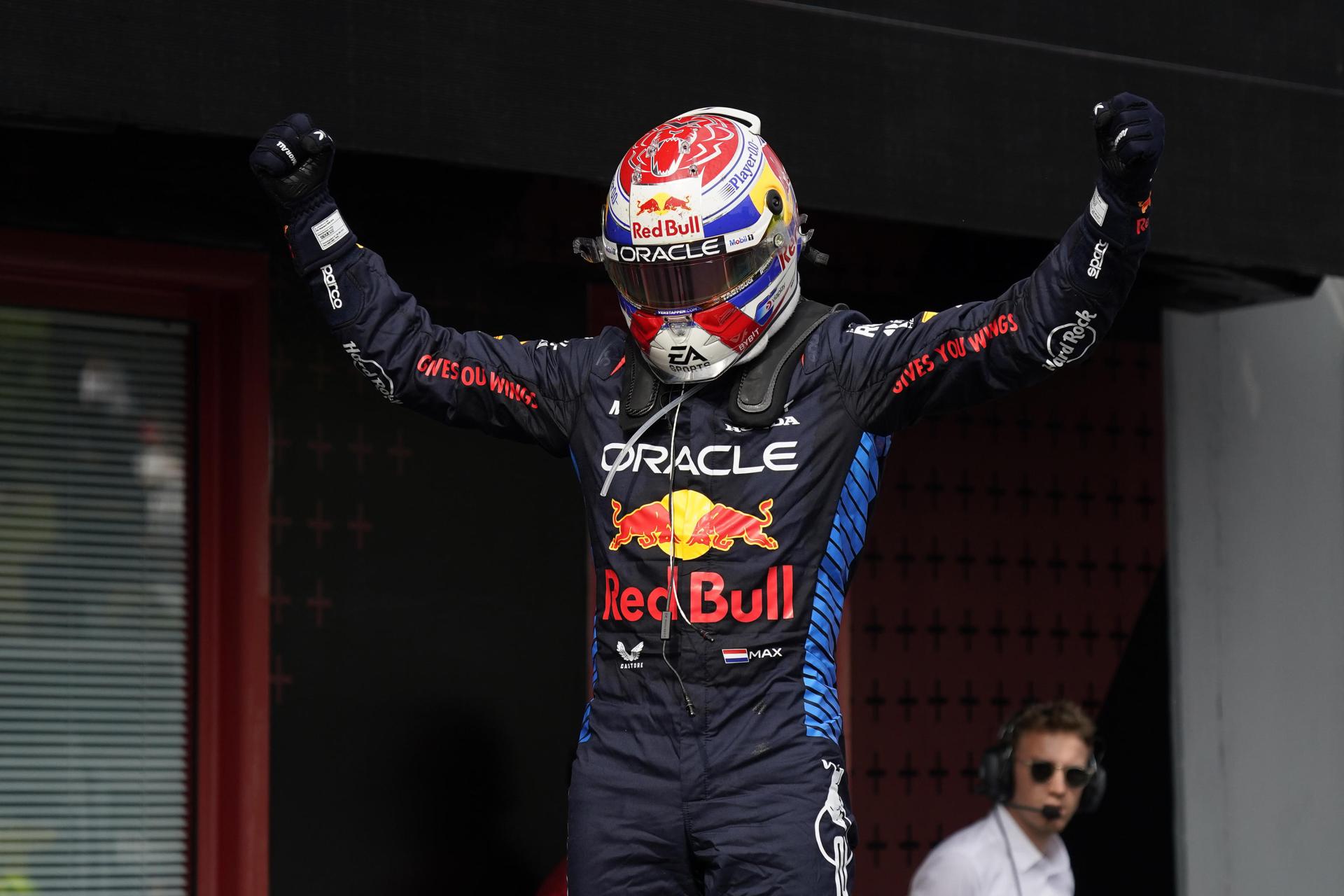 Verstappen conquistó en Imola su quinta victoria de la temporada