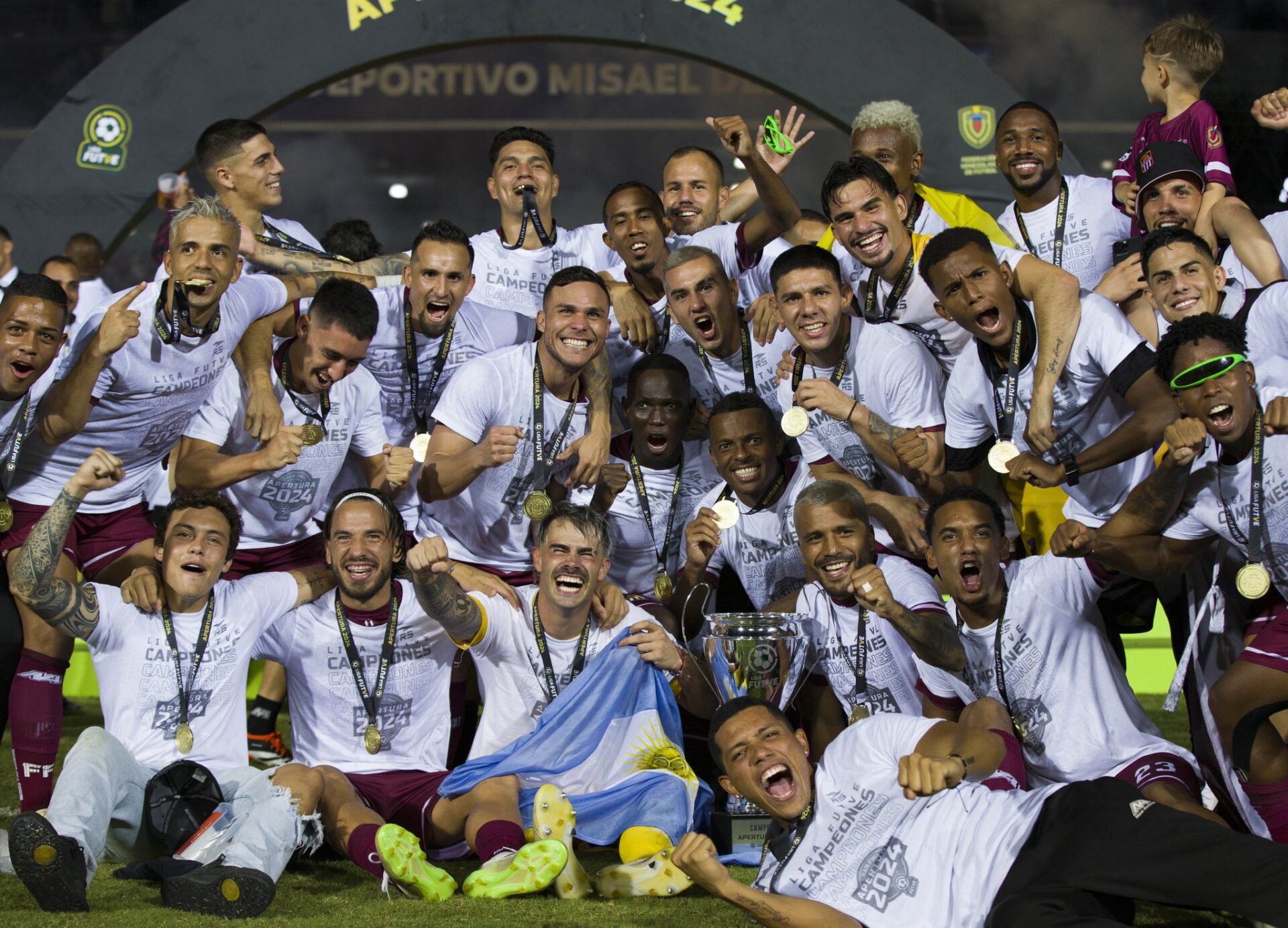 Carabobo conquistó su primer título del fútbol venezolano