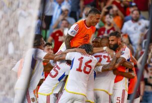 La Vinotinto superó a Jamaica para quedarse con el liderato del Grupo B