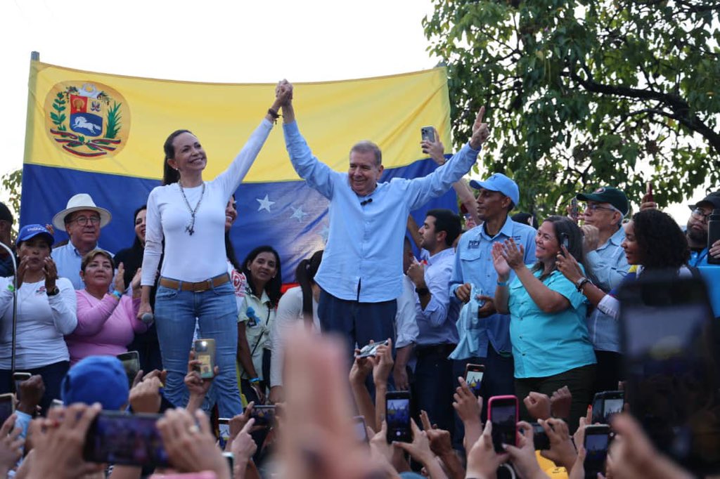 María Corina Machado: La oposición tiene un «80 % de los apoyos»