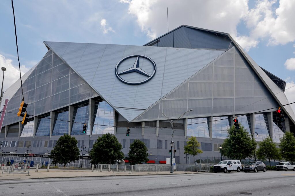 Un lleno total y césped nuevo tendrá el partido inaugural de la Copa América 1 Mercedes Benz Stadium