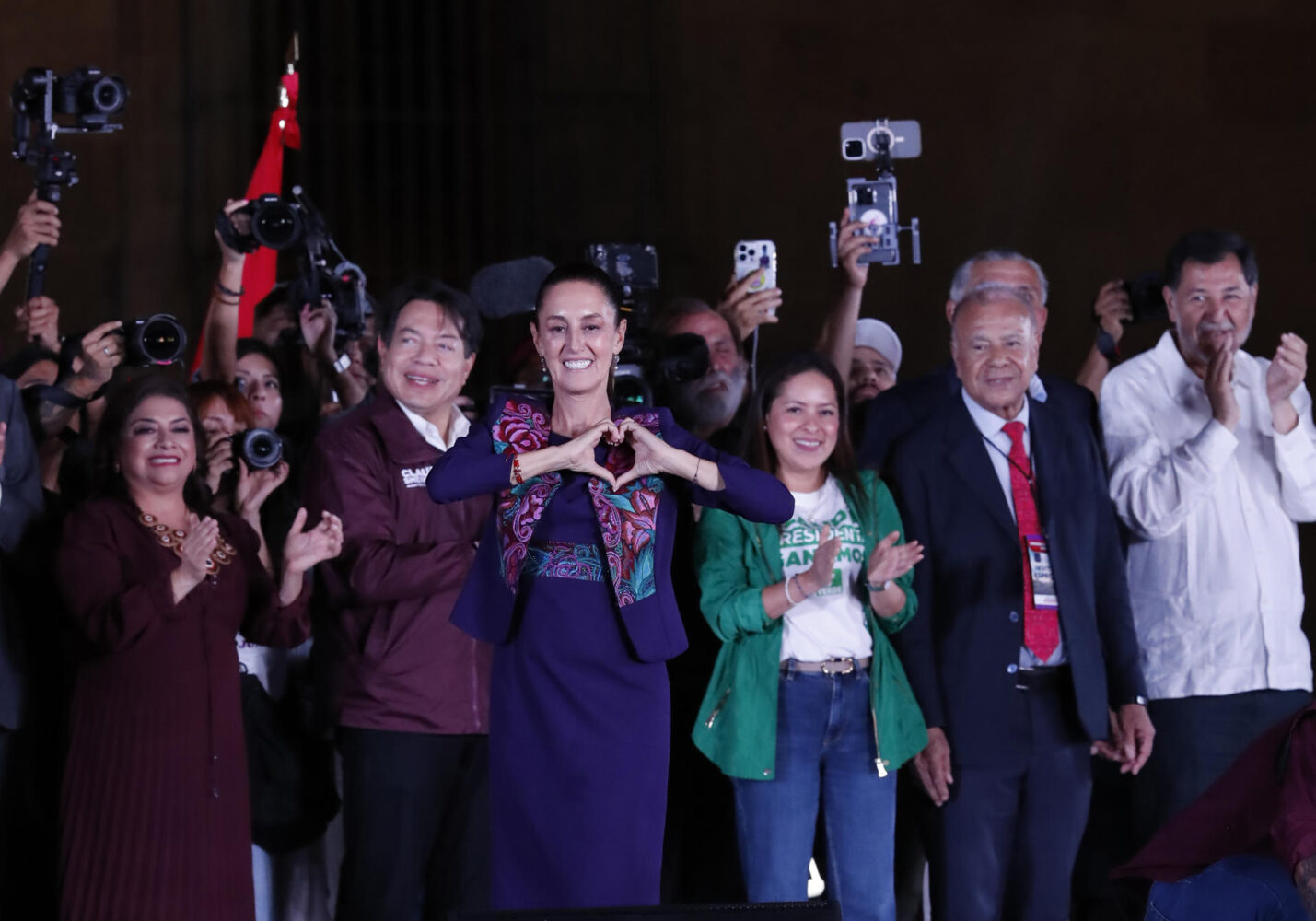 Opositores venezolanos felicitaron a Claudia Sheinbaum por su triunfo electoral
