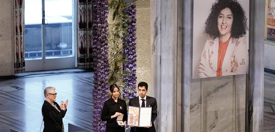 Tribunal iraní condena a premio Nobel de la Paz a otro año de prisión