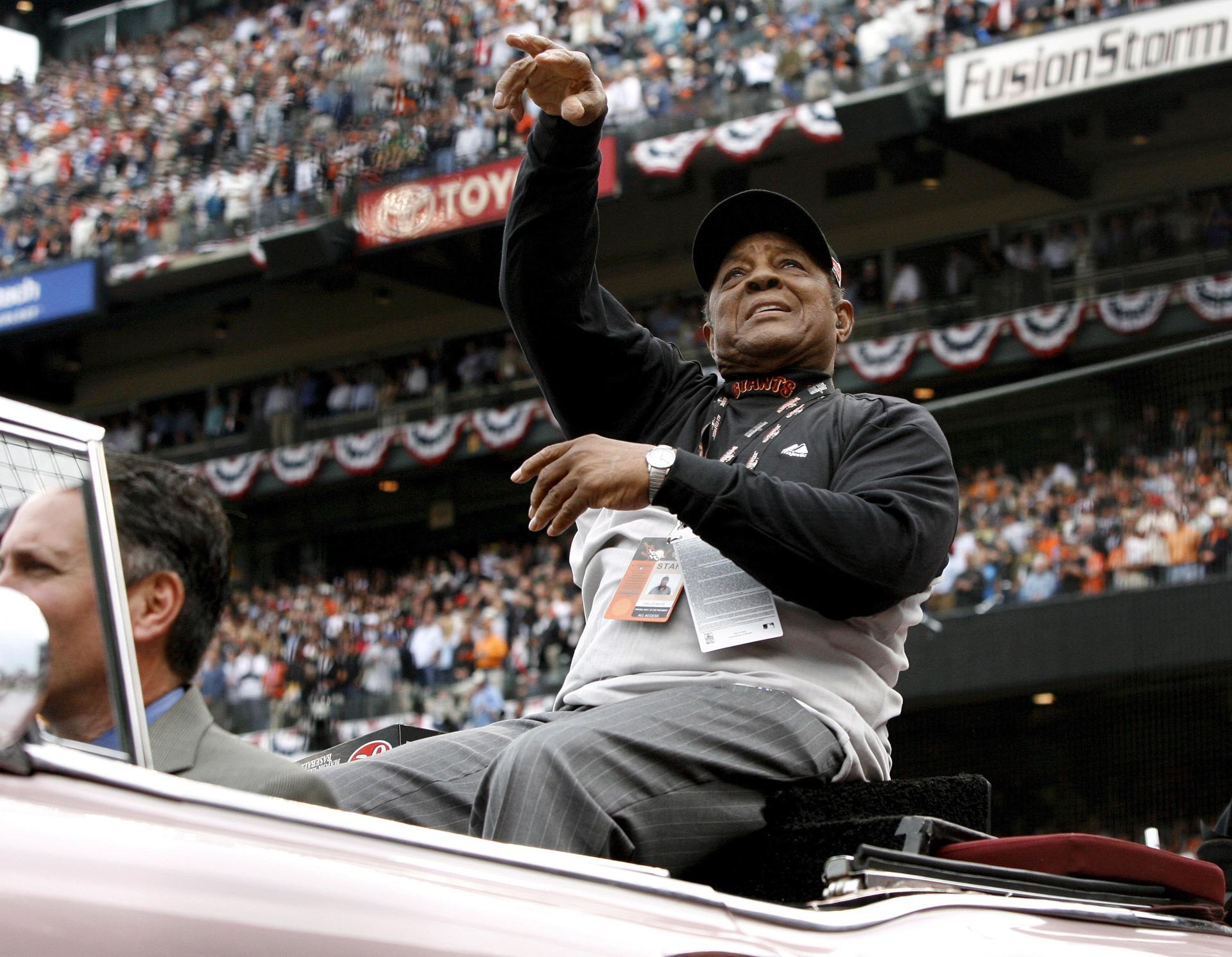 Willie Mays falleció a los 93 años de edad