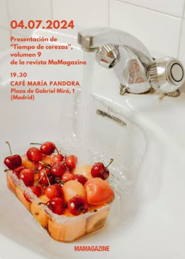Presentación "Tiempo de cerezas" vol. 9 de la Revista MaMagazine