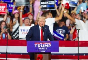 Campaña de Trump descarta un debate con Kamala Harris