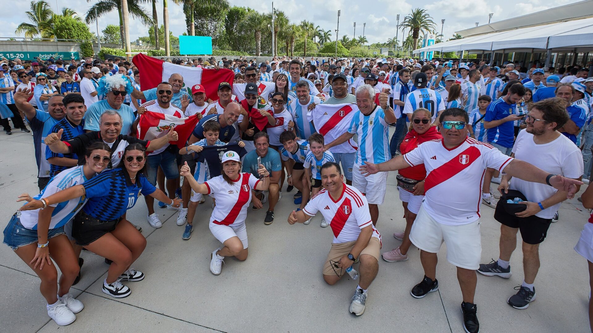 La Copa América superó el millón de espectadores