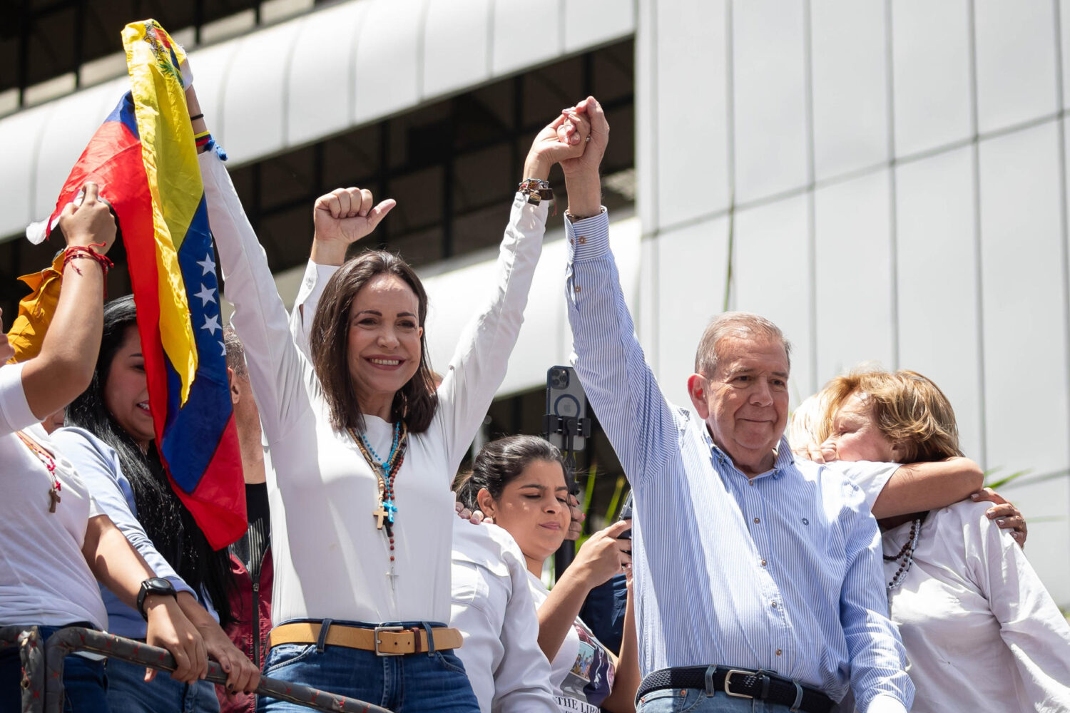 María Corina descarta salir de Venezuela para seguir luchando «junto a la gente»
