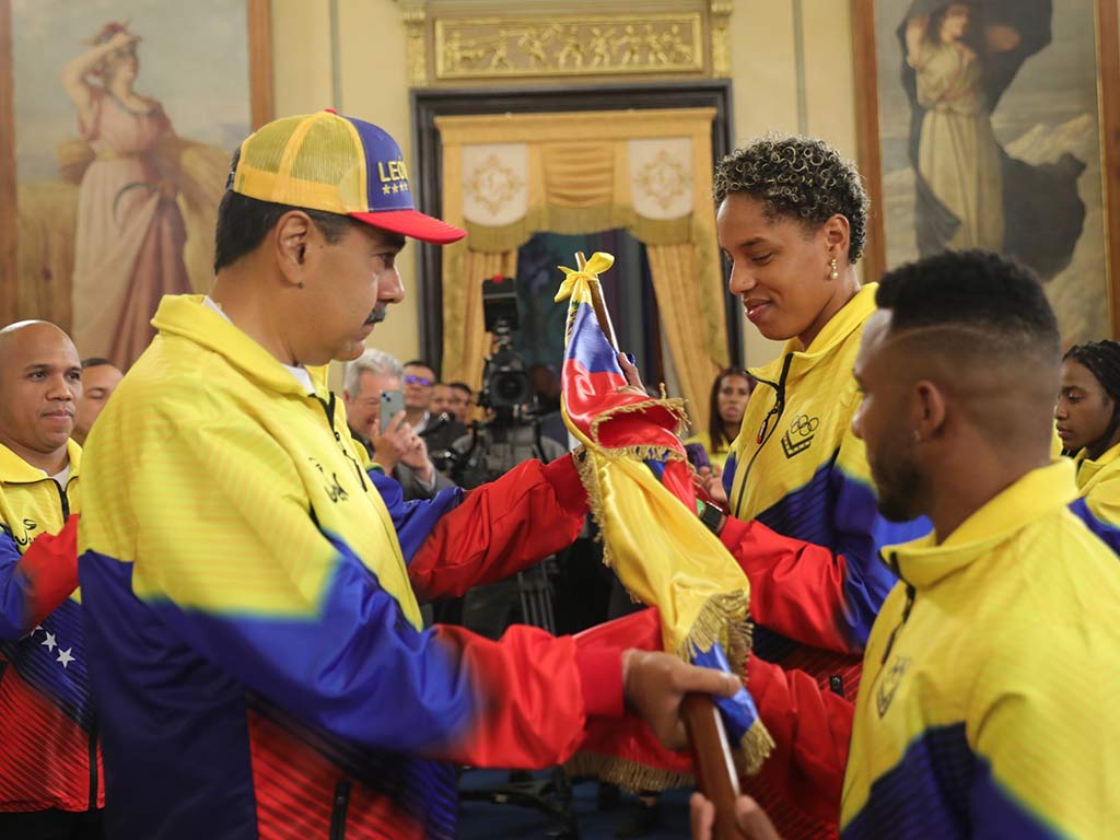 abanderados - París 2024 - Venezuela