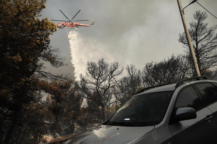 incendio Atenas