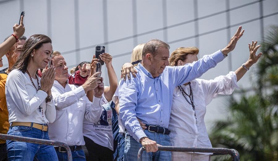 Argentina reconoce a Edmundo González como ganador en las elecciones