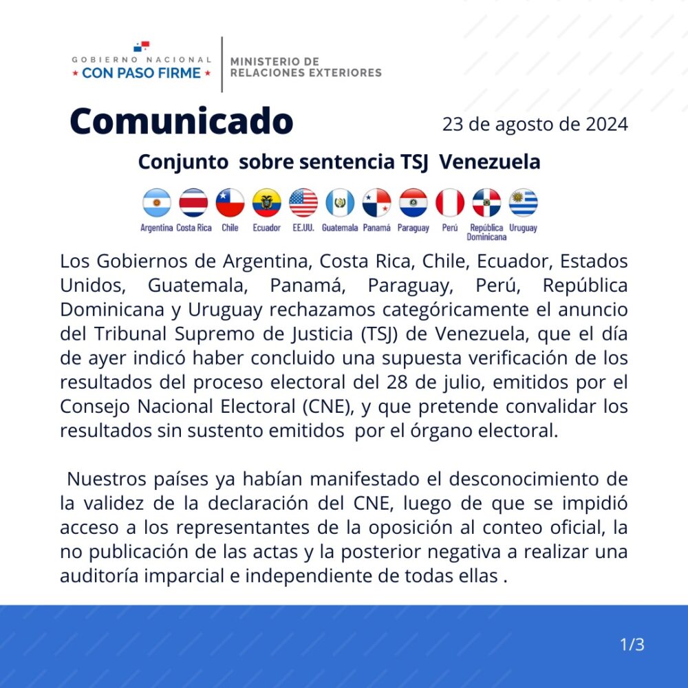 Comunicado