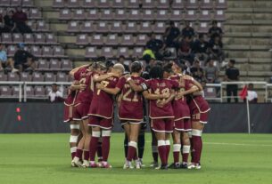 Convocatoria de la Vinotinto Femenina para la doble fecha de octubre