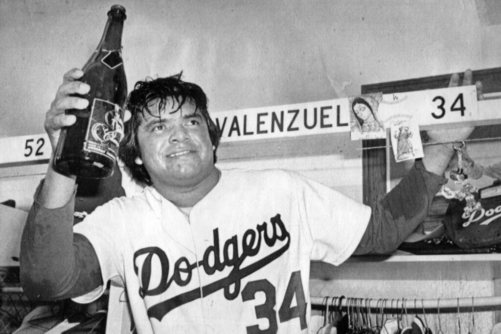 Fernando Valenzuela Dodgers de Los Angeles