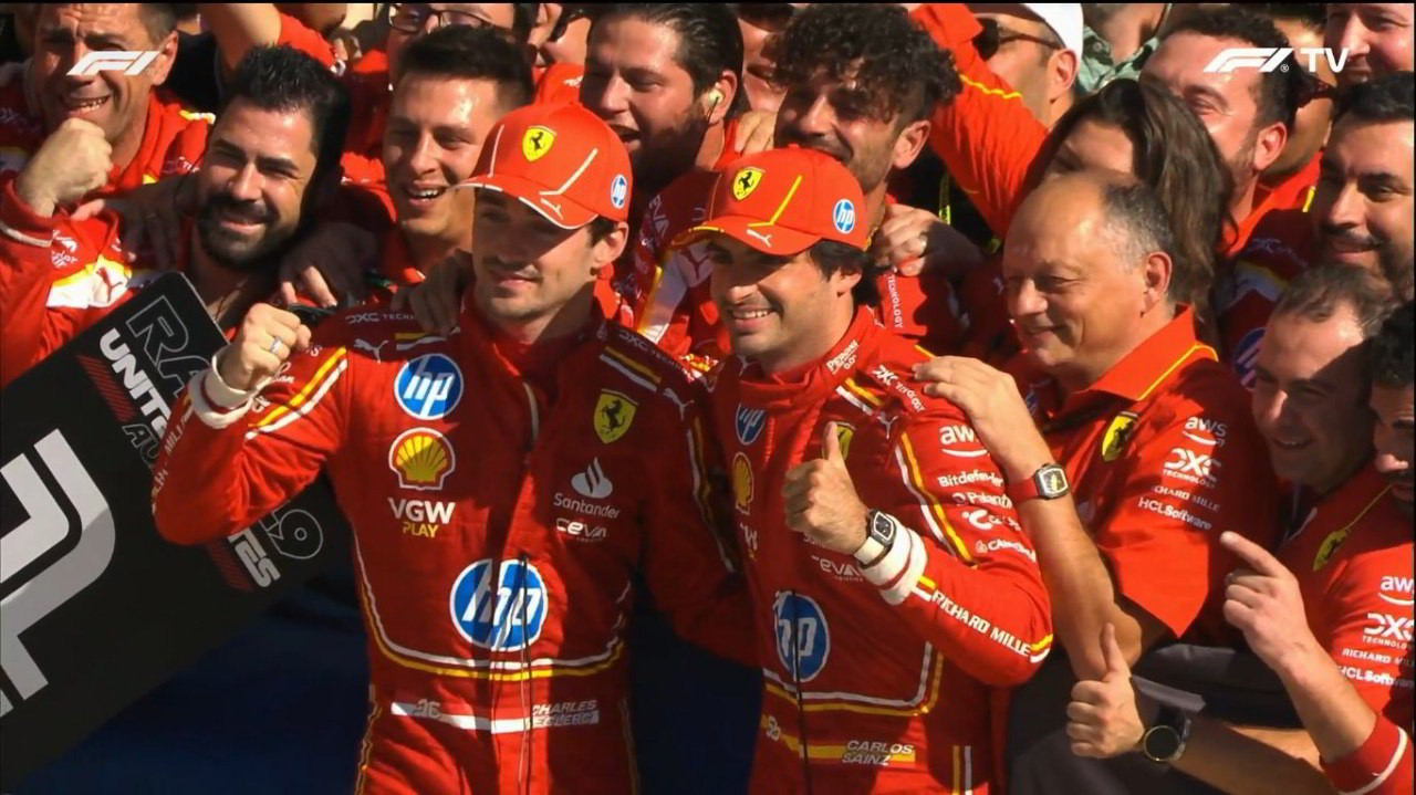 GP de Estados Unidos de la F1: Se impone Charles Leclerc y Ferrari logra doblete