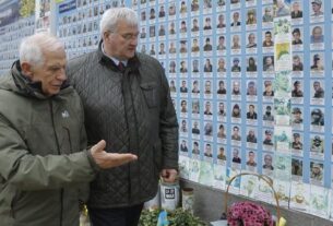Borrell viaja por última vez a Ucrania para reafirmar apoyo europeo