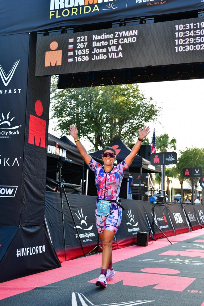 “La vida es como un Ironman. Soñar, creer, lograr y agradecer” afirma Nadine Zyman 1 Nadyne B
