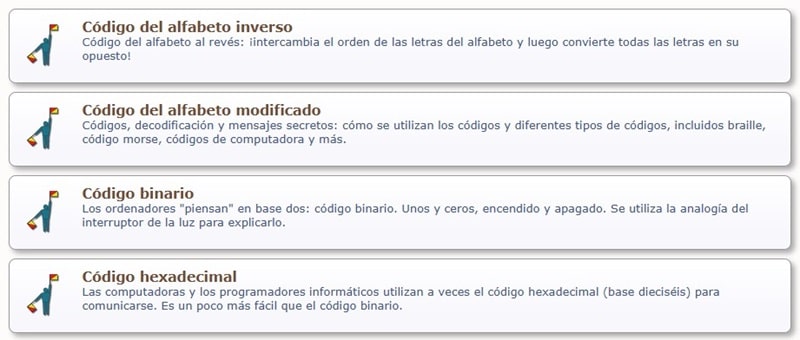 Herramientas Mensajes Secretos