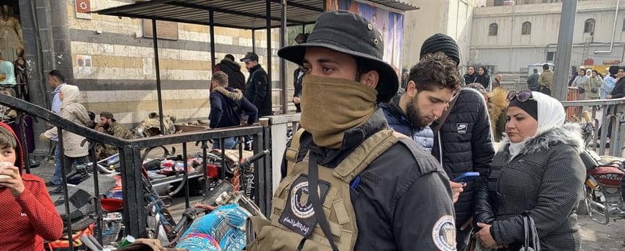 Nuevo líder de Siria aborda con EEUU el levantar las sanciones para la reconstrucción