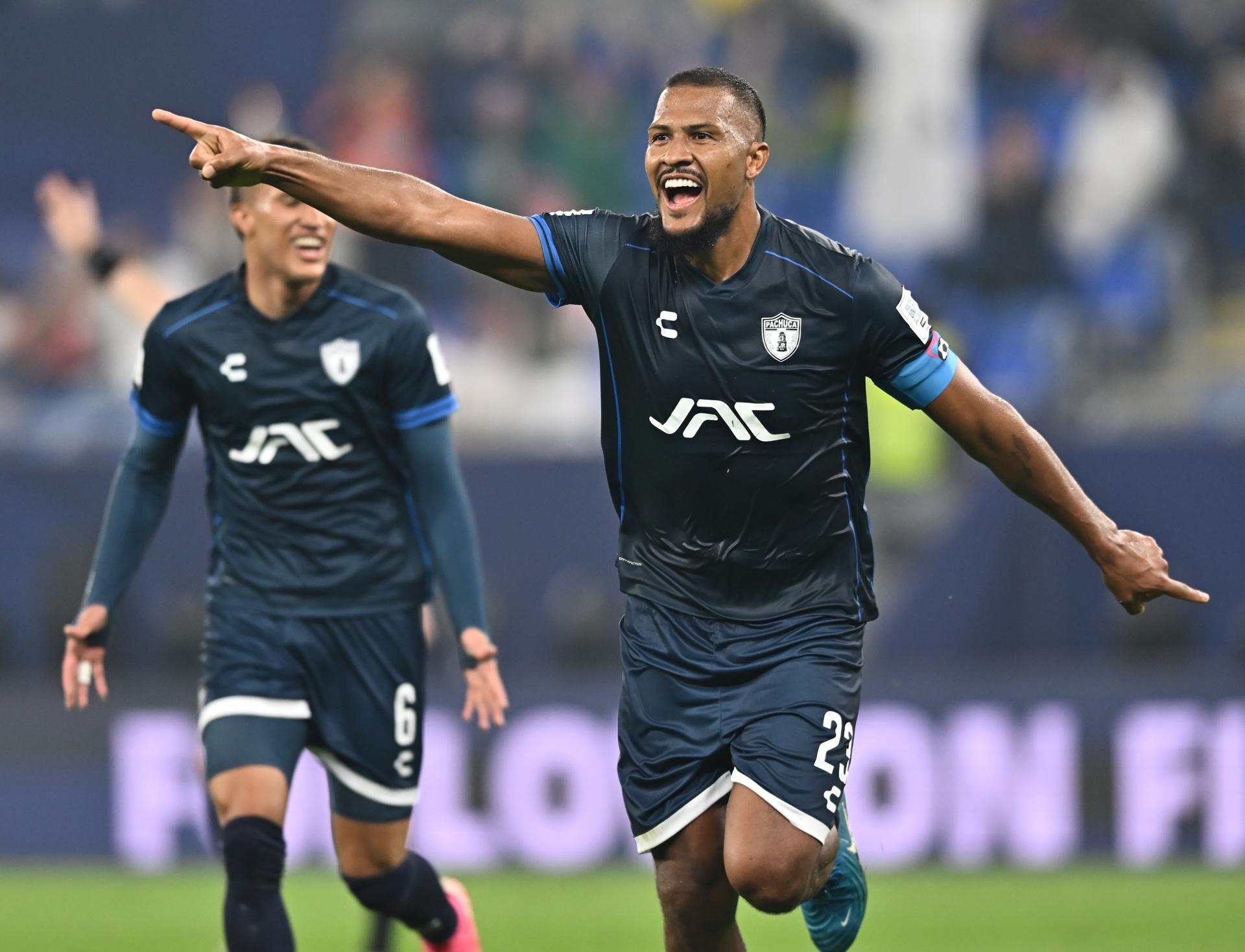 Salomón Rondón completó la goleada del Pachuca sobre el Botafogo