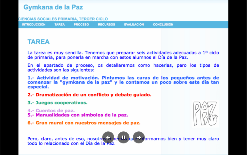 Gymkana De La Paz 