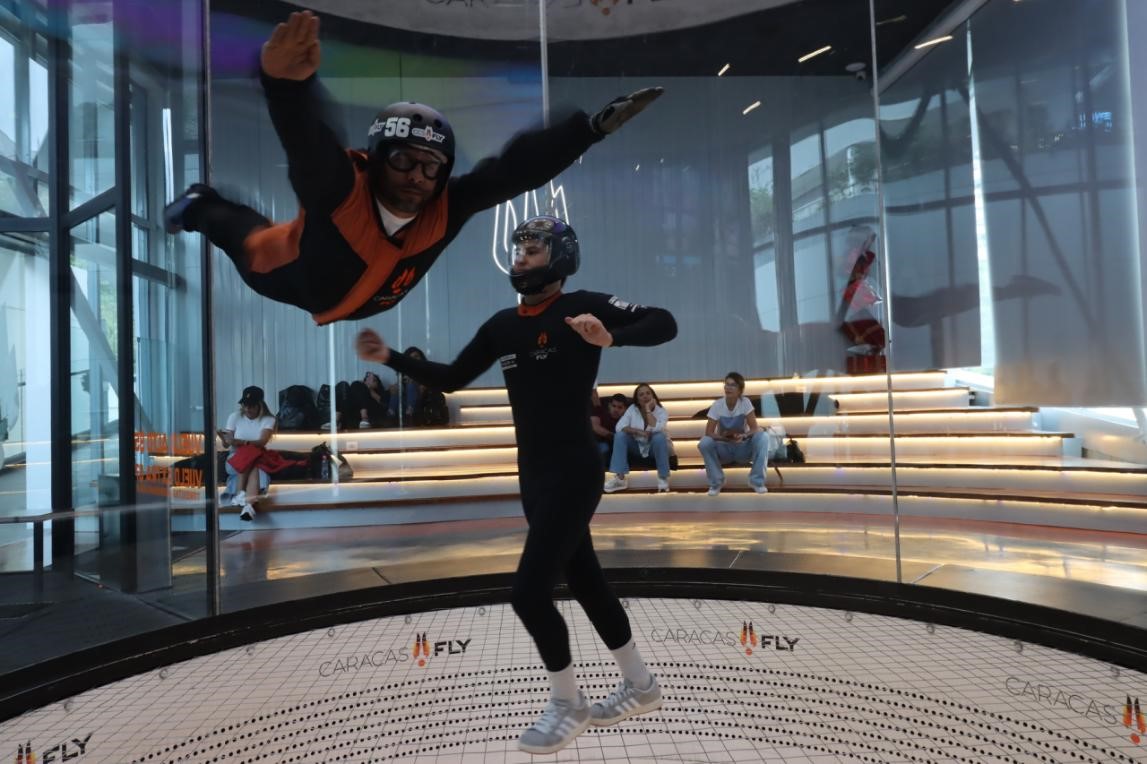 Giancarlo Trimarchi: Caracas Fly es el túnel de viento vertical más grande de Latinoamérica