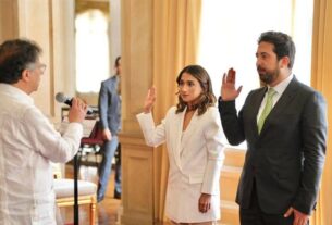 Laura Sarabia asume como canciller de Colombia