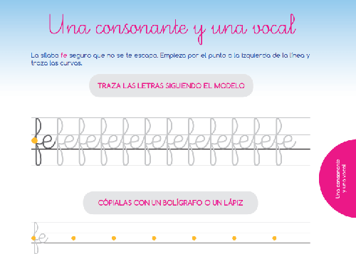 Caligrafía en PDF: recursos para trabajar dentro y fuera del aula Mi cuaderno de escritura: aprendo a escribir