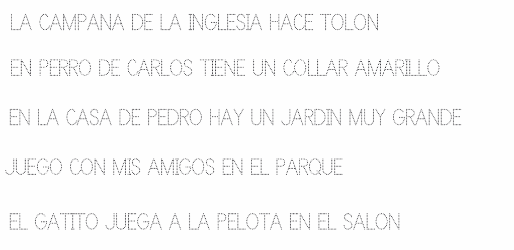 Caligrafía en PDF: recursos para trabajar dentro y fuera del aula ejercicios de caligrafía
