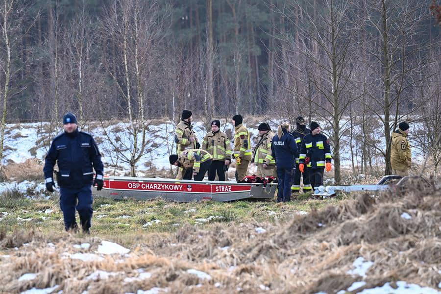 Encuentran fragmento de un cohete espacial de SpaceX en Polonia