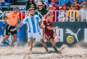 Venezuela Vs. Argentina - Copa América de Fútbol Playa