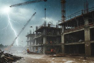 Construcciones Yamaro - El clima y la construcción ¡Un dúo desafiante! - FOTO