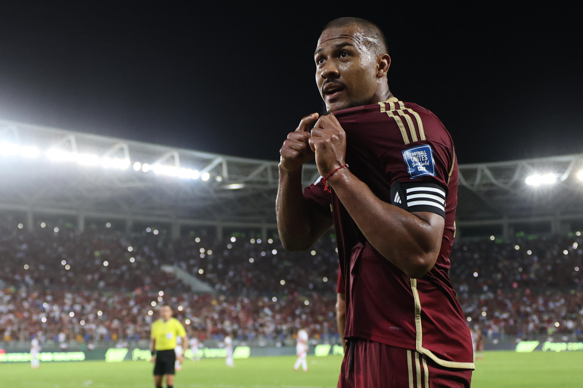 Salomón Rondón celebró la victoria en un juego de "matar o morir"