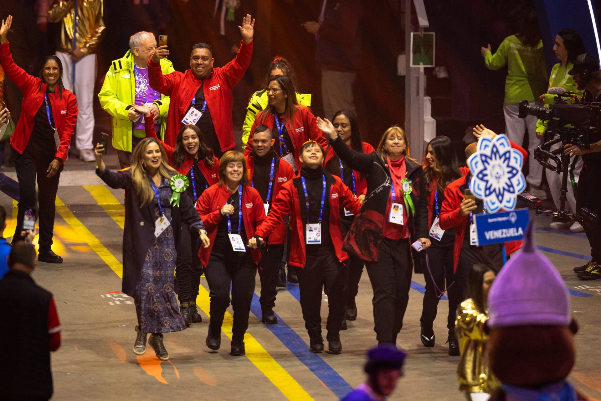 Venezuela aplaudió regreso de la delegación de Olimpiadas Especiales de Torino 2025