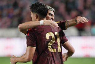 La Vinotinto arranca goleando la era Oswaldo Vizcarrondo