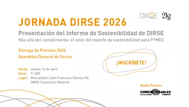 Jornada DIRSE 2026: diálogo, entrega de Premios y Asamblea General de Socios