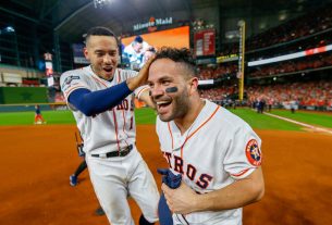 Altuve llega a 2.000 juegos como figura histórica de los Astros