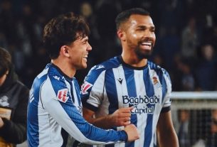 Jon Aramburu y Yangel Herrera - Real Sociedad