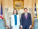 María Corina Machado y Marco Rubio