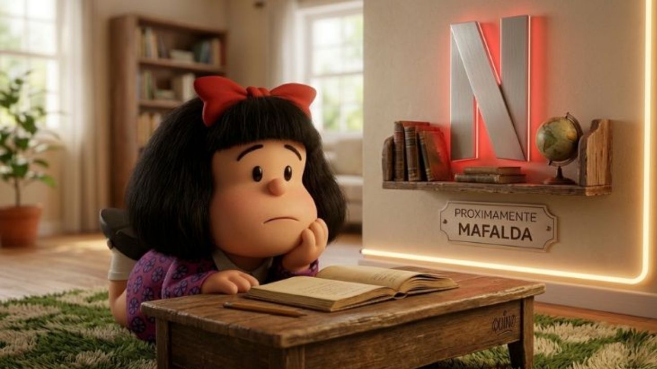 Netflix revela primera imagen de la serie animada de Mafalda