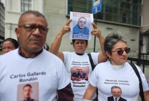 familiares de presos políticos