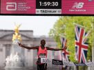 Sabastian Sawe: primer humano que corre una maratón completa en menos de dos horas