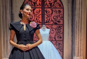 Venezolana protagonista de "Evita" en Dominicana es entrevistada por Aquilino José Mata