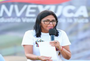 Delcy Rodríguez anuncia la llegada de más empresas petroleras "en las próximas semanas"