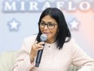 Delcy Rodríguez anuncia más excarcelaciones en Venezuela